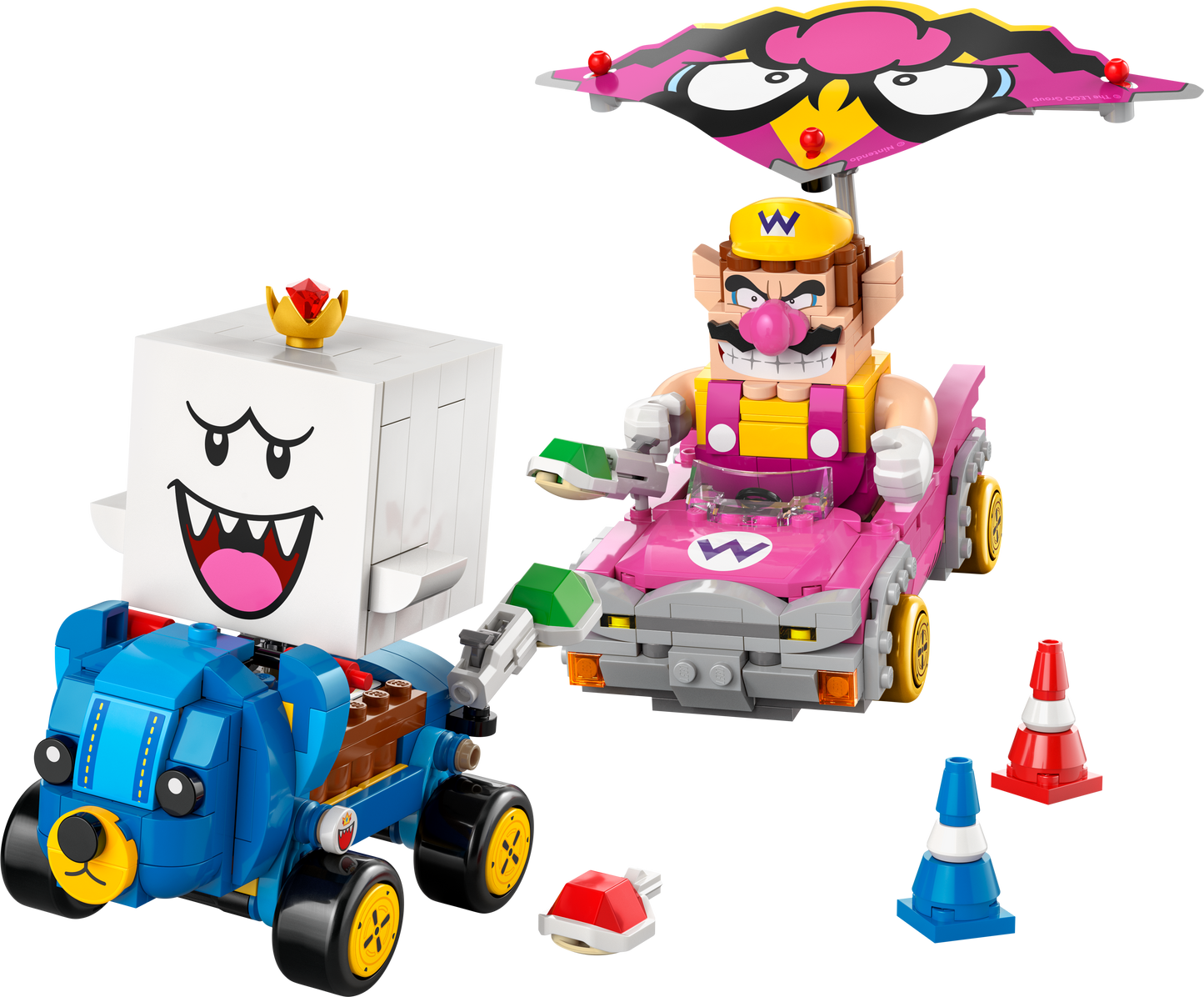 Wario & King Boo
