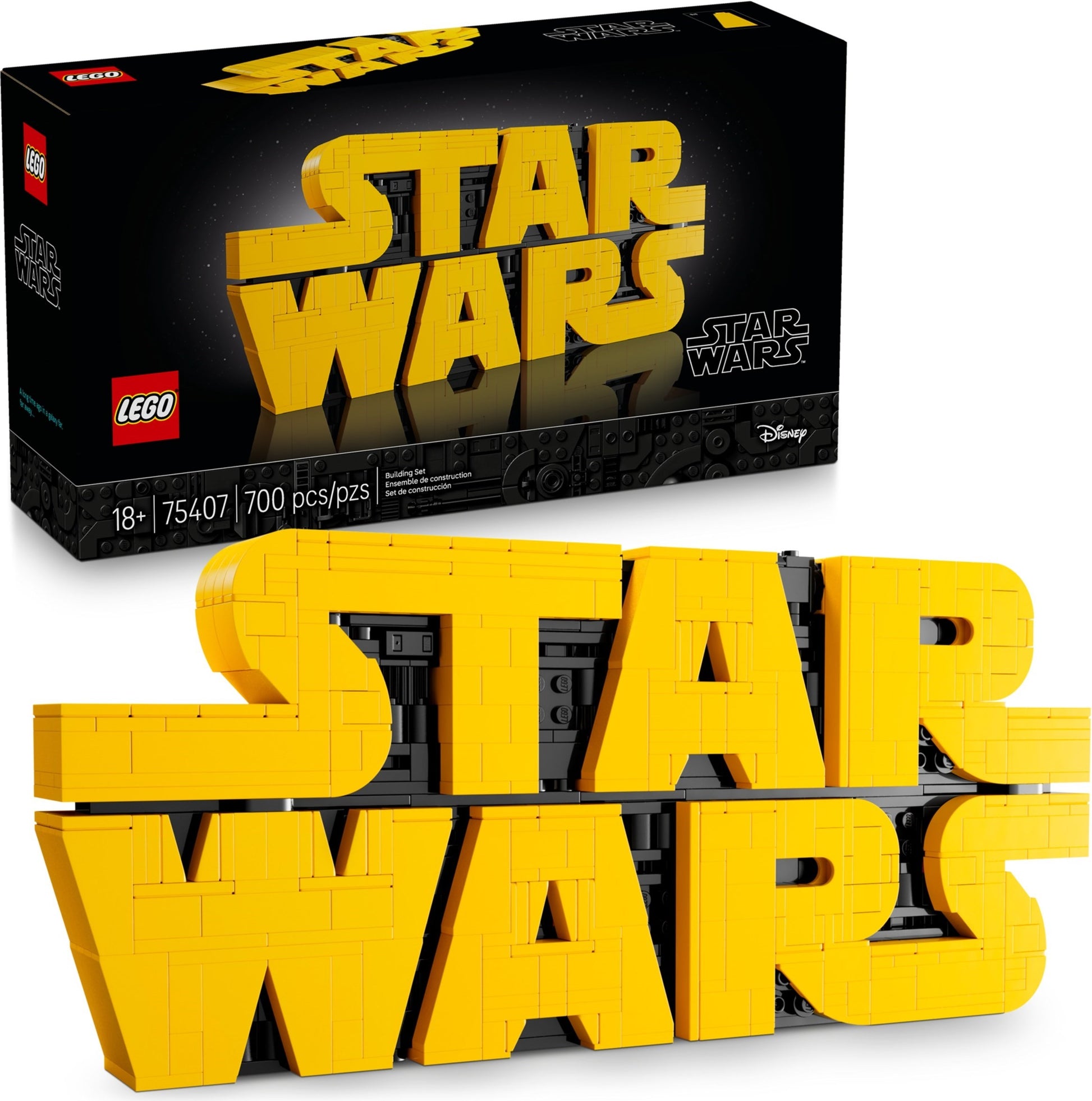 Brick-Built Star Wars Logo