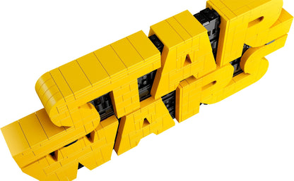 Brick-Built Star Wars Logo