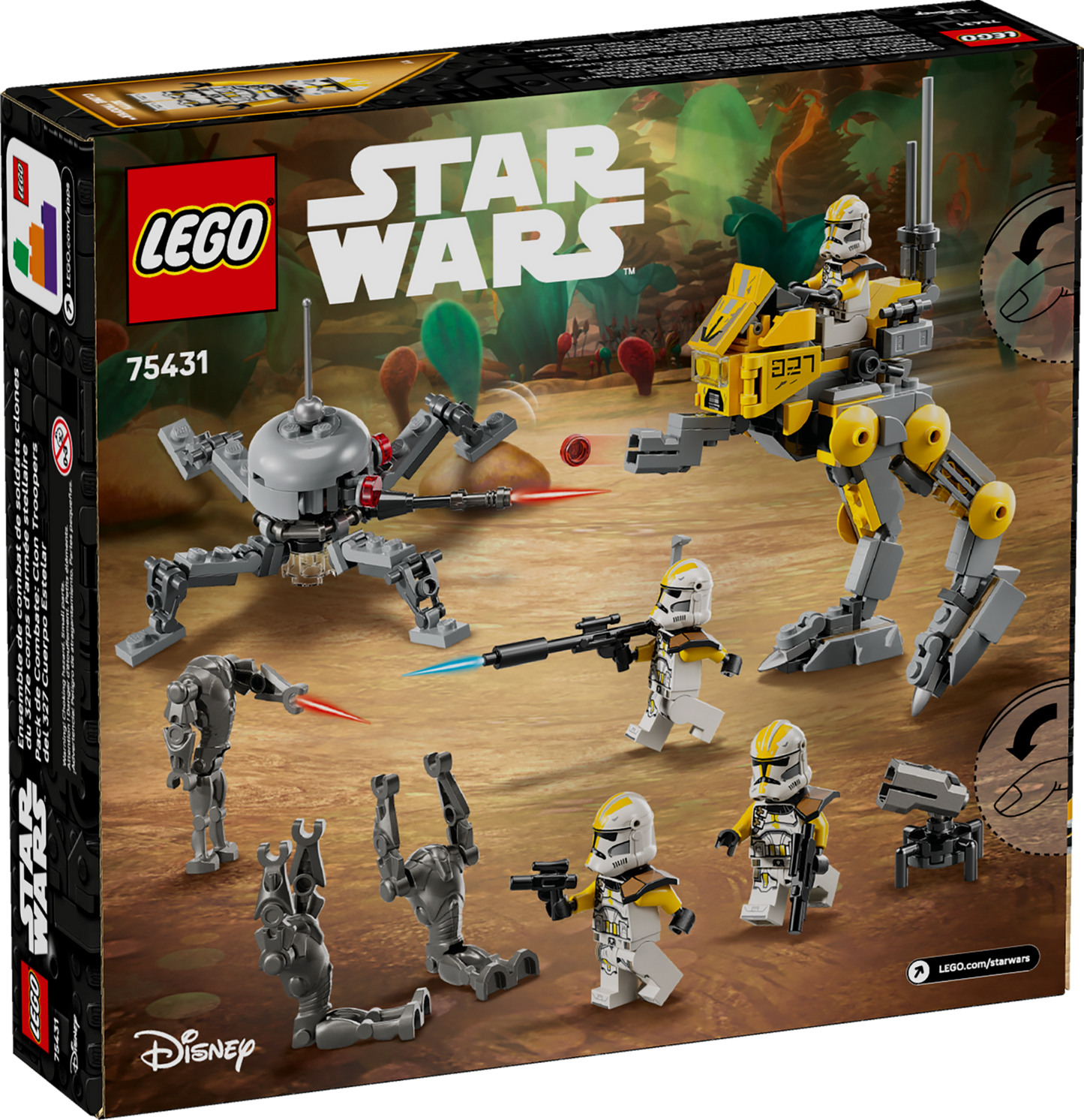 327th Star Corps Clone Troopers Battle Pack