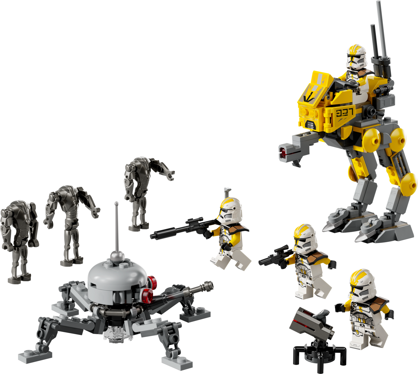 327th Star Corps Clone Troopers Battle Pack