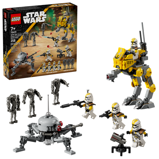 327th Star Corps Clone Troopers Battle Pack