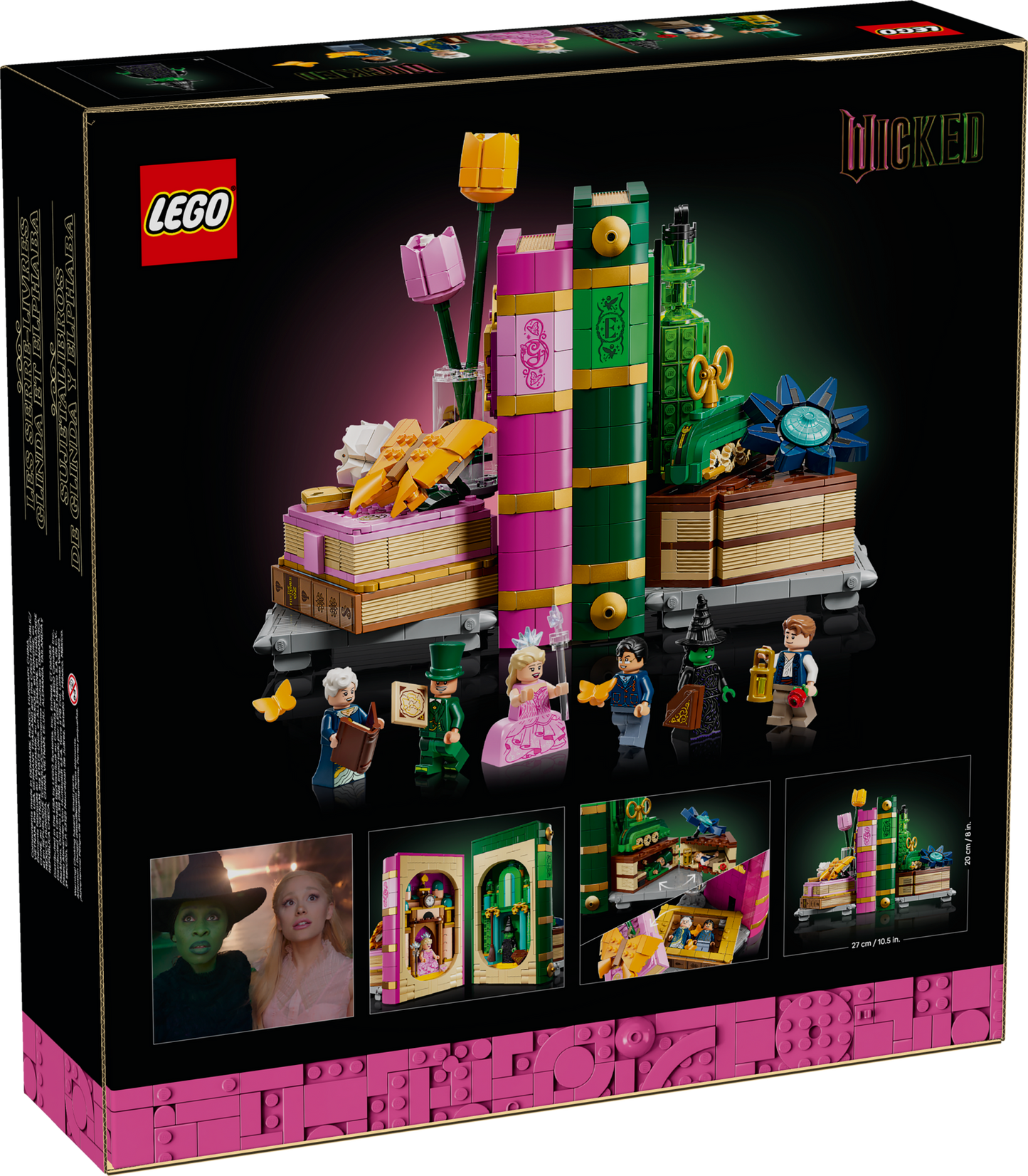 Glinda & Elphaba Bookends