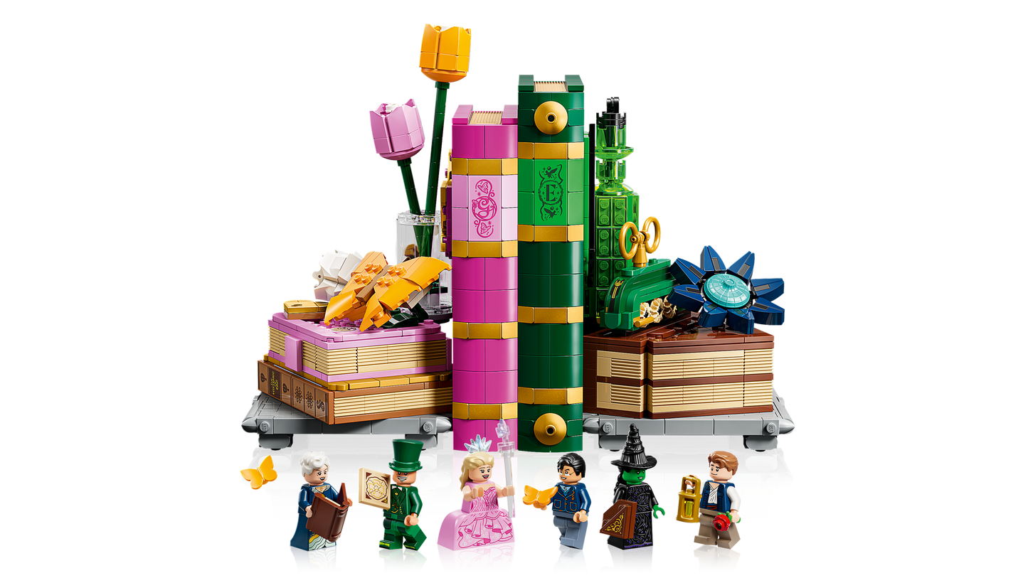 Glinda & Elphaba Bookends