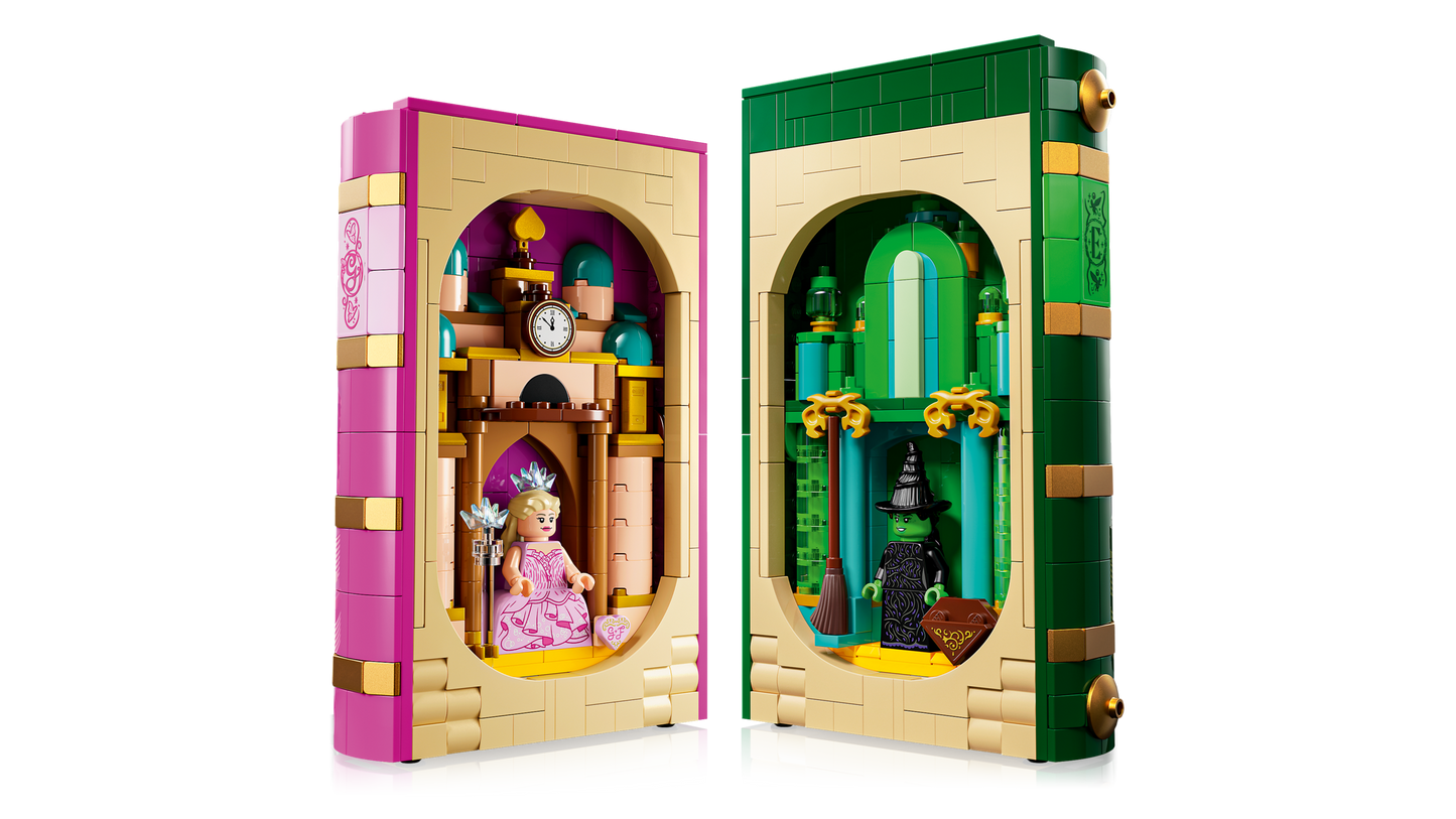 Glinda & Elphaba Bookends