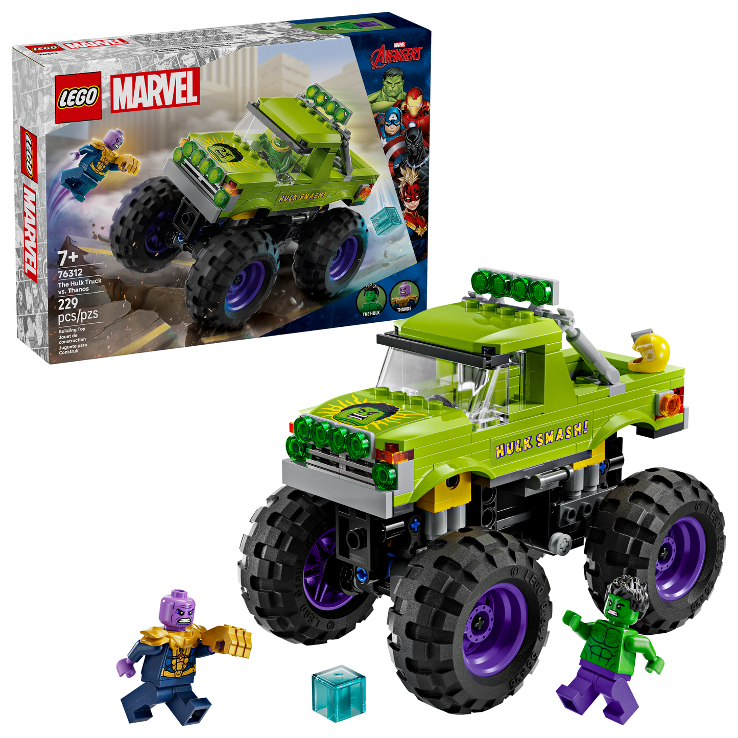 The Hulk Truck vs. Thanos