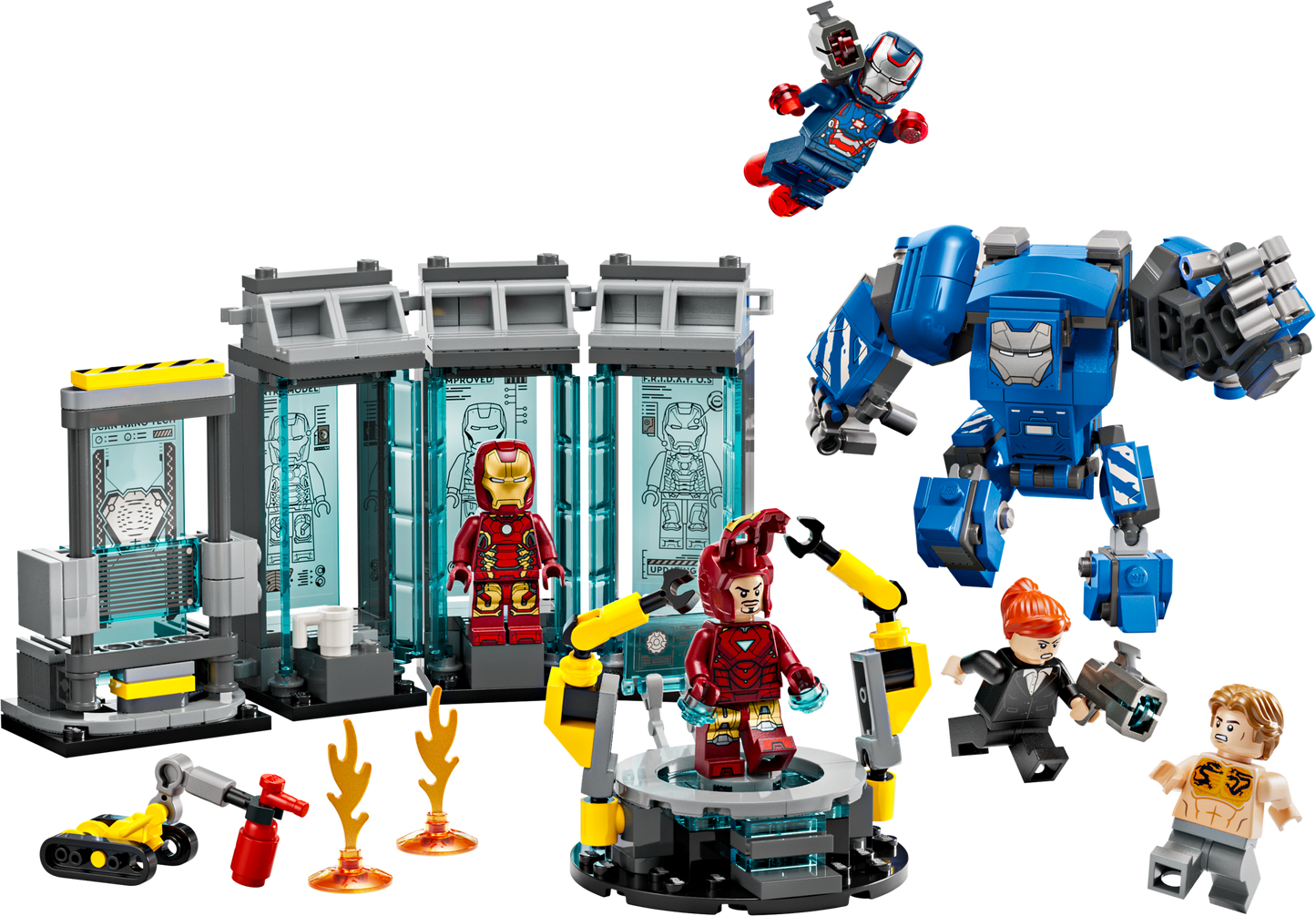 Iron Man's Laboratory: Hall of Armor
