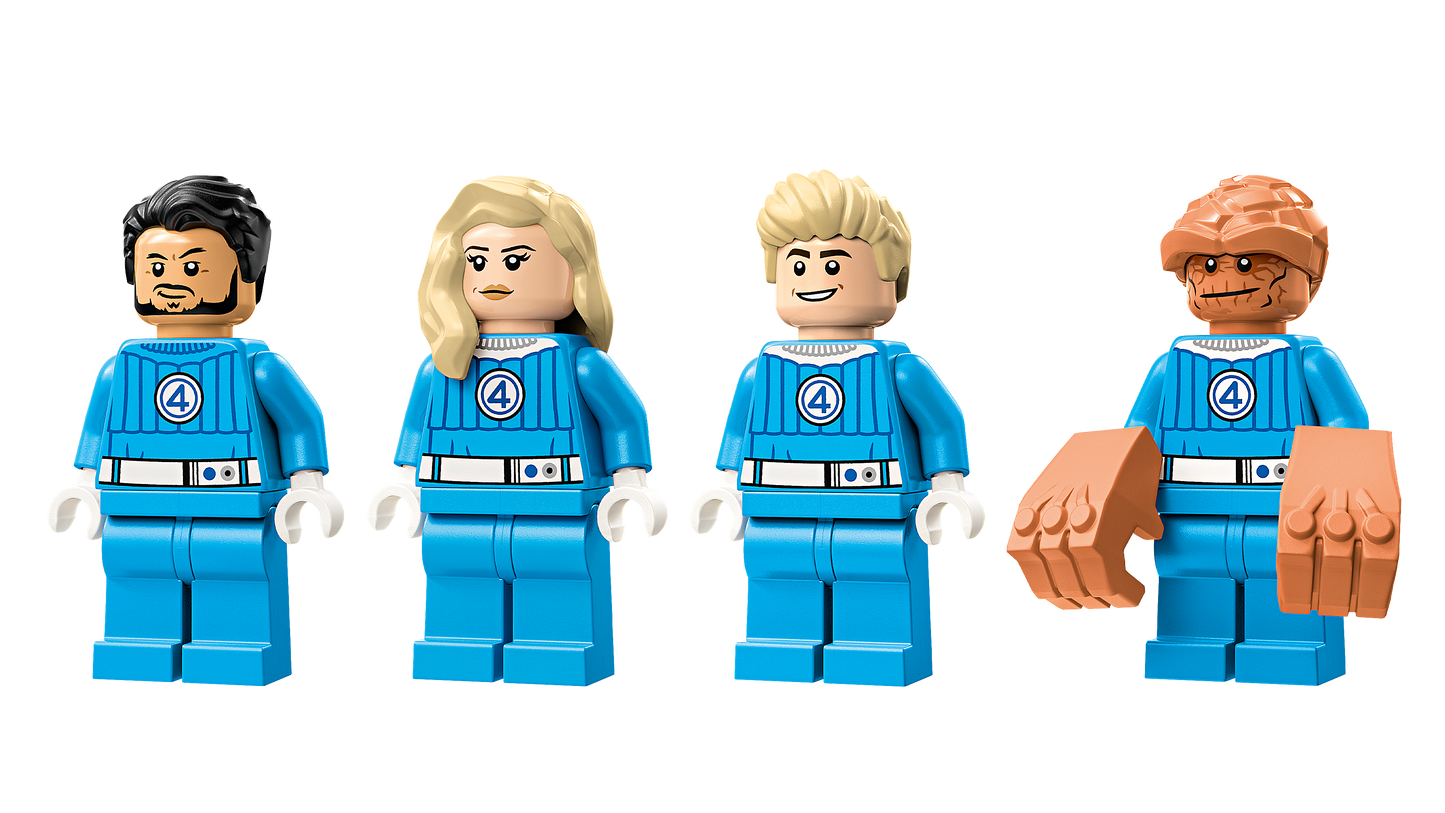 Fantastic Four vs. Galactus Construction Figure