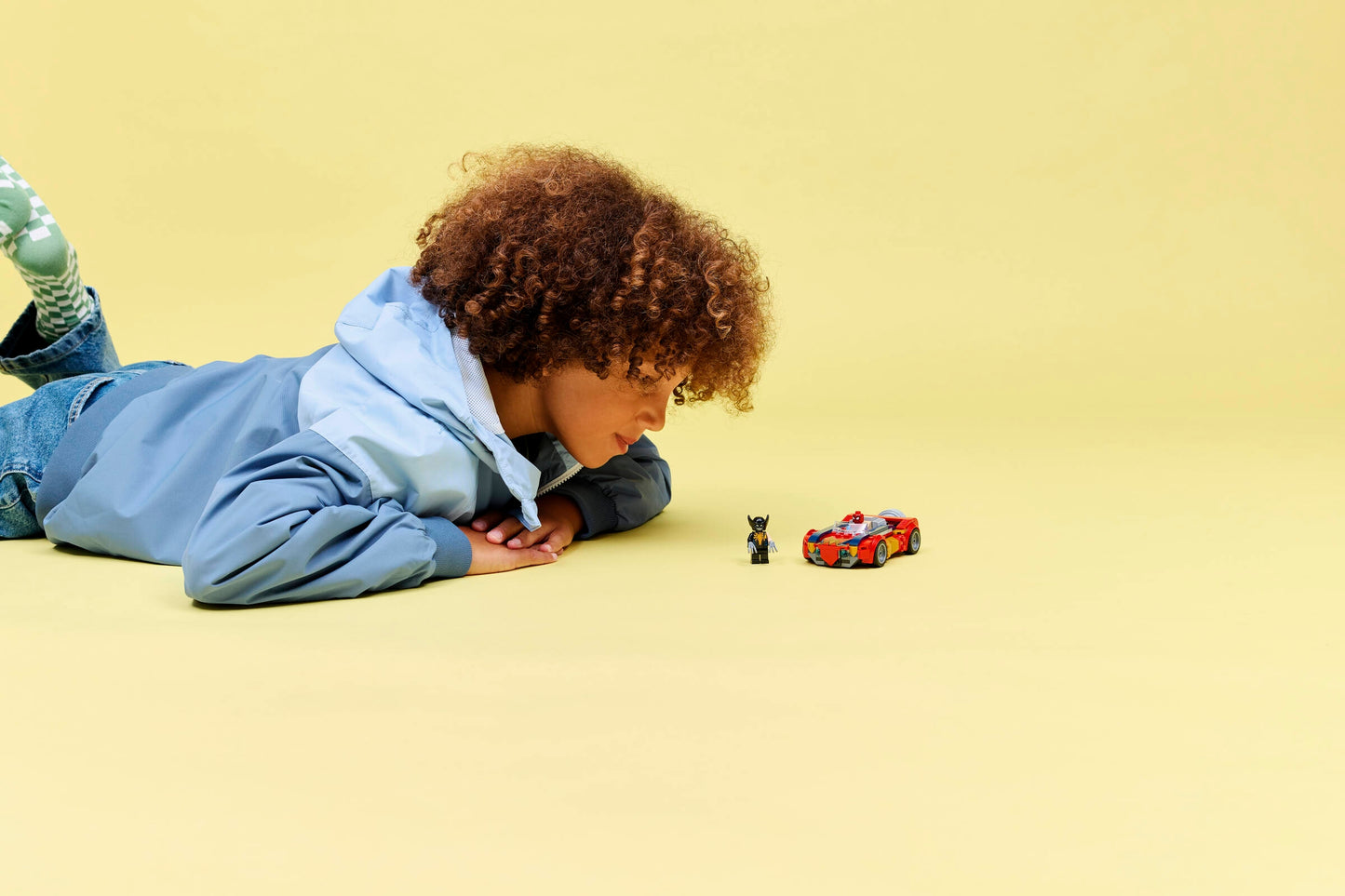 Spider-Man Car vs. Venomized Wolverine