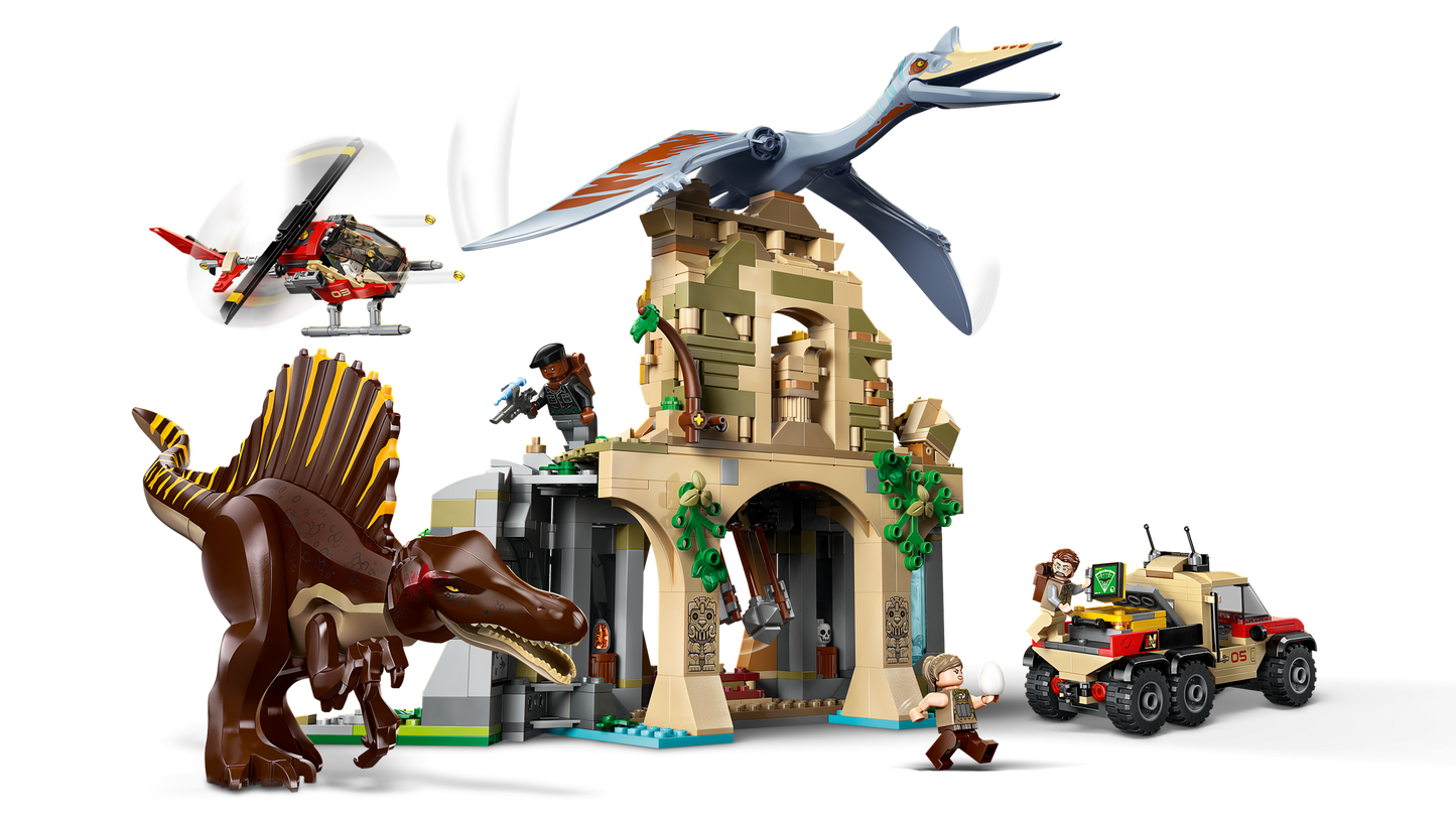 Spinosaurus & Quetzalcoatlus Air Mission