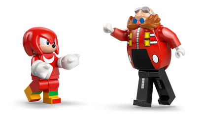 Knuckles vs. Dr. Eggman Egg Crusher Mech