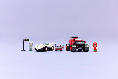 Silver's Car vs. Knuckles' Monster Truck