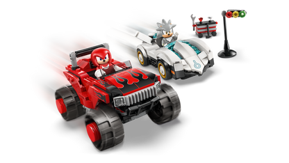 Silver's Car vs. Knuckles' Monster Truck