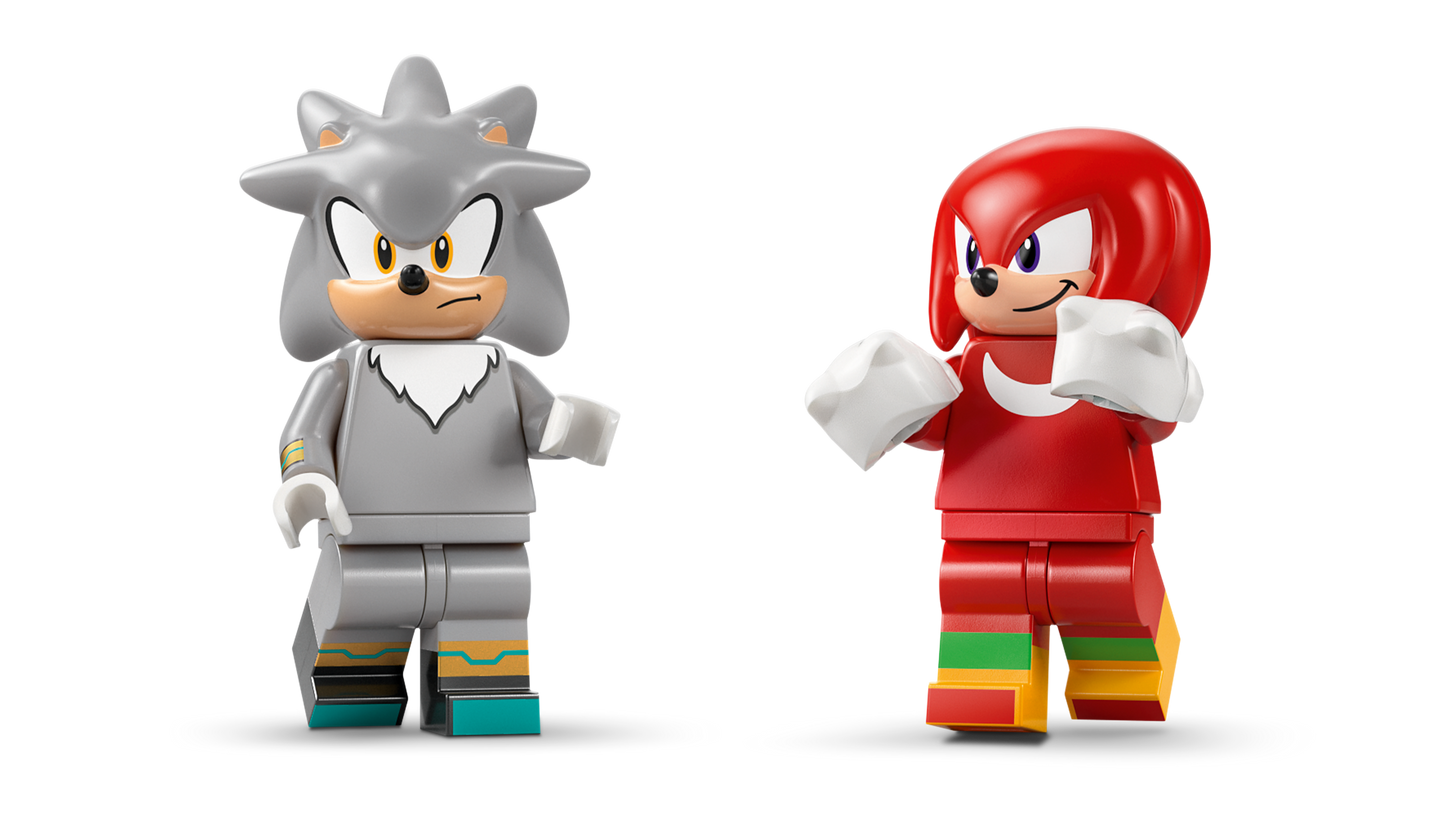 Silver's Car vs. Knuckles' Monster Truck