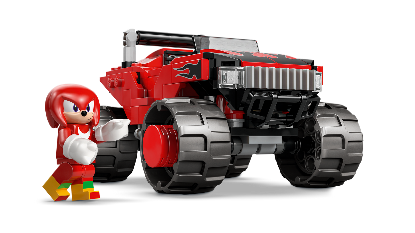 Silver's Car vs. Knuckles' Monster Truck