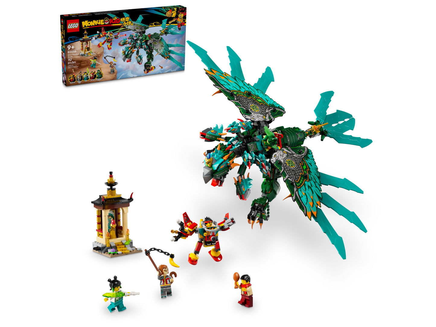 Nine-Headed Beast 80056 | LEGO – alab.toys
