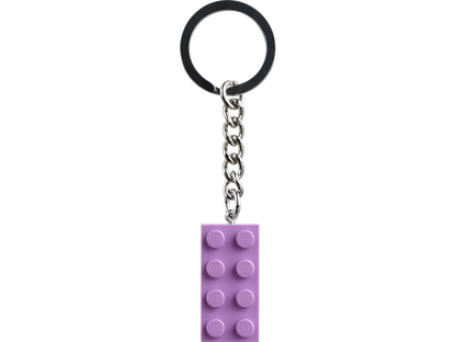 Medium Lavender 2x4 Stud Key Chain