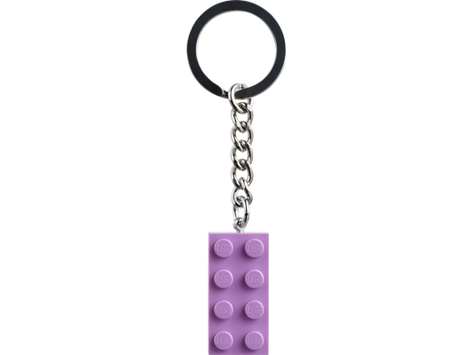 Medium Lavender 2x4 Stud Key Chain