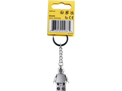 Silver Minifigure Key Chain