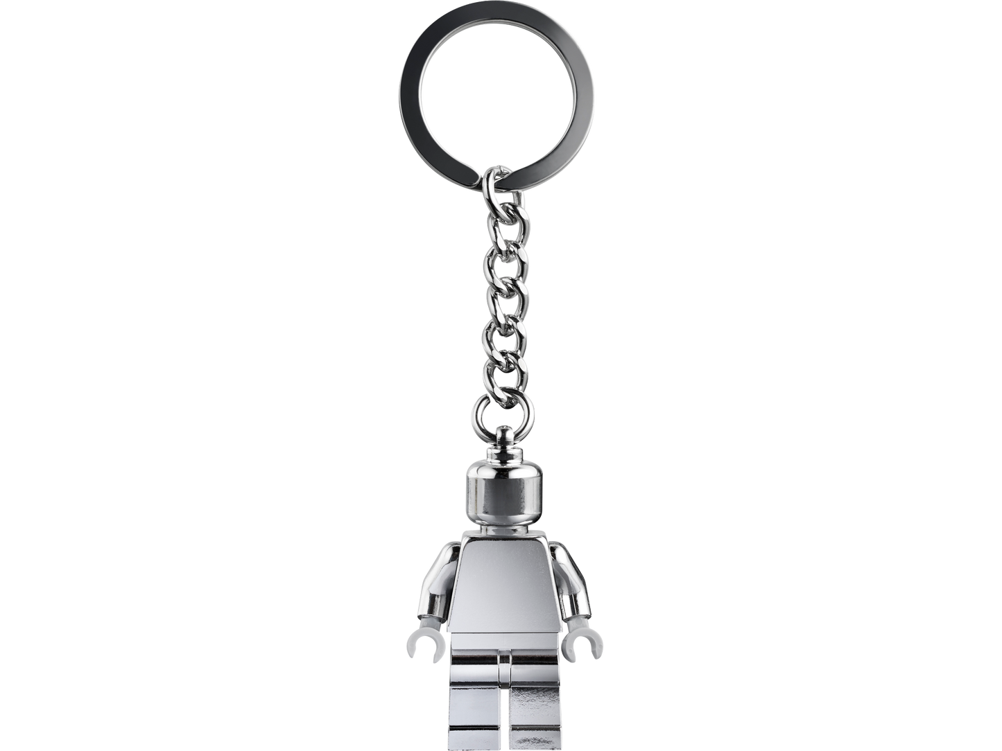 Silver Minifigure Key Chain