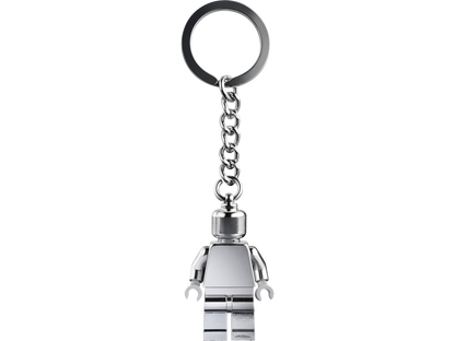 Silver Minifigure Key Chain