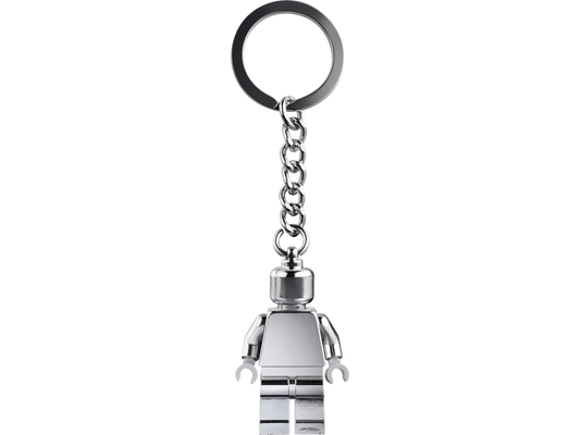 Silver Minifigure Key Chain