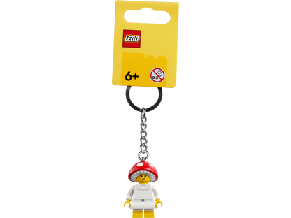 Mushroom Girl Key Chain