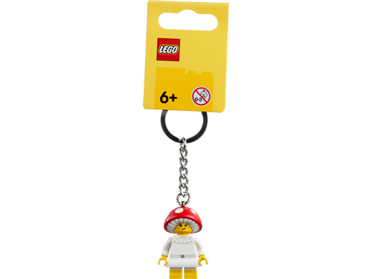 Mushroom Girl Key Chain