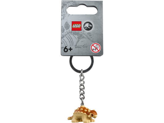 Baby Ankylosaurus Key Chain