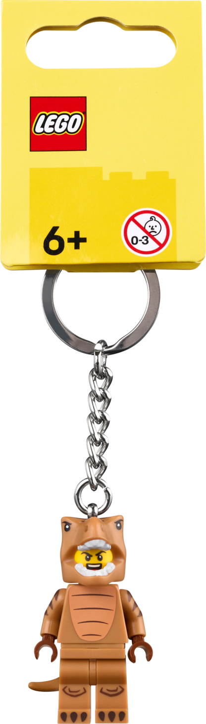 T. rex Suit Guy Key Chain