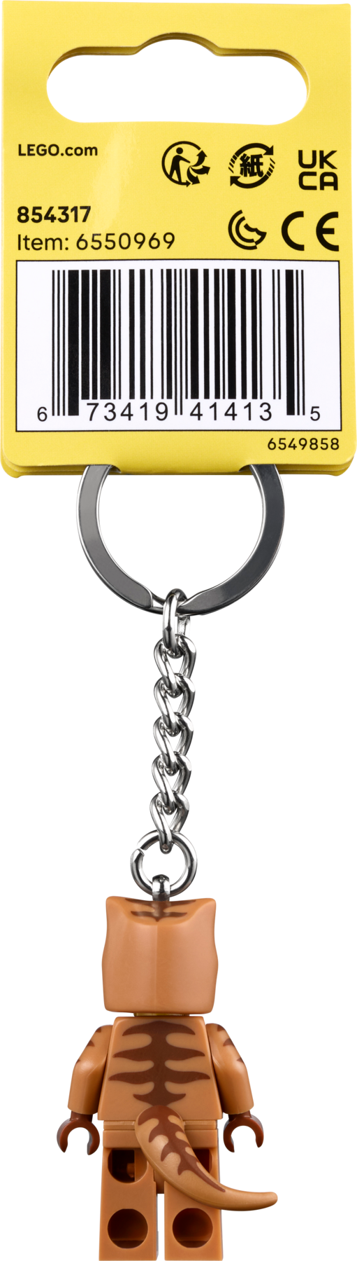 T. rex Suit Guy Key Chain