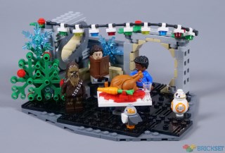 Millennium Falcon Holiday Diorama