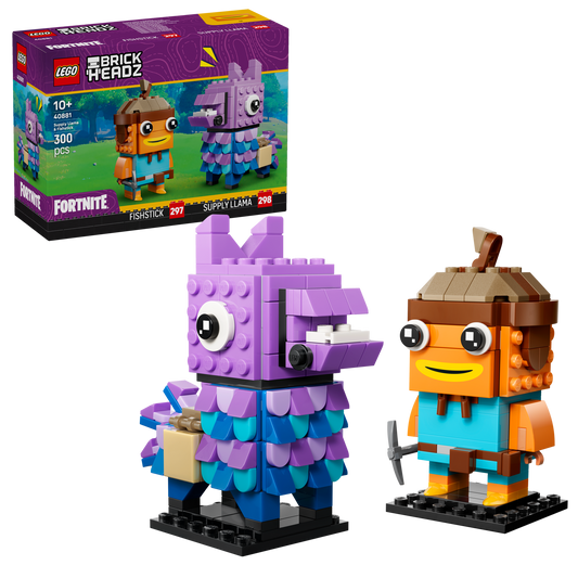 Supply Llama & Fishstick Figures