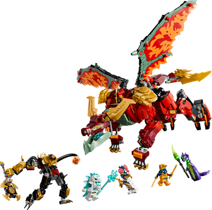 Wyldfyre's Transforming Dragon Mech