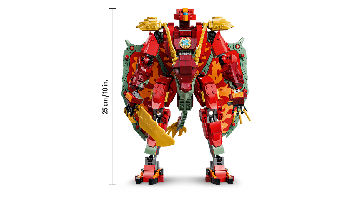 Wyldfyre's Transforming Dragon Mech