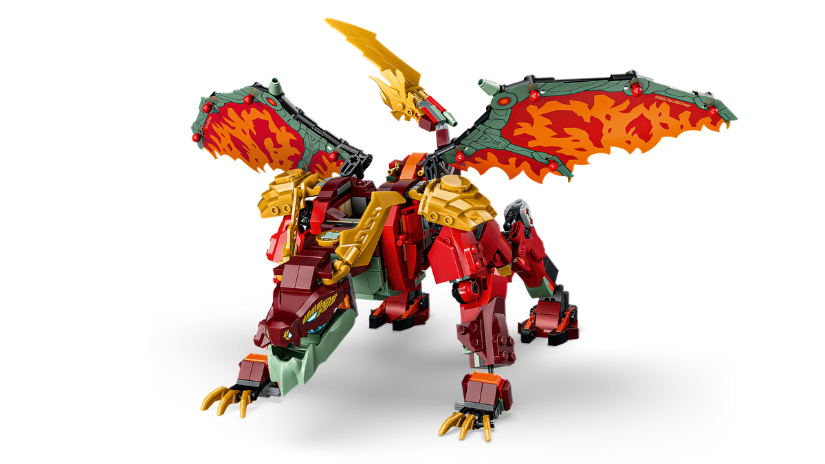 Wyldfyre's Transforming Dragon Mech