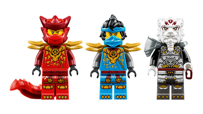 Zilvar and Grimtak the Dragon Beast