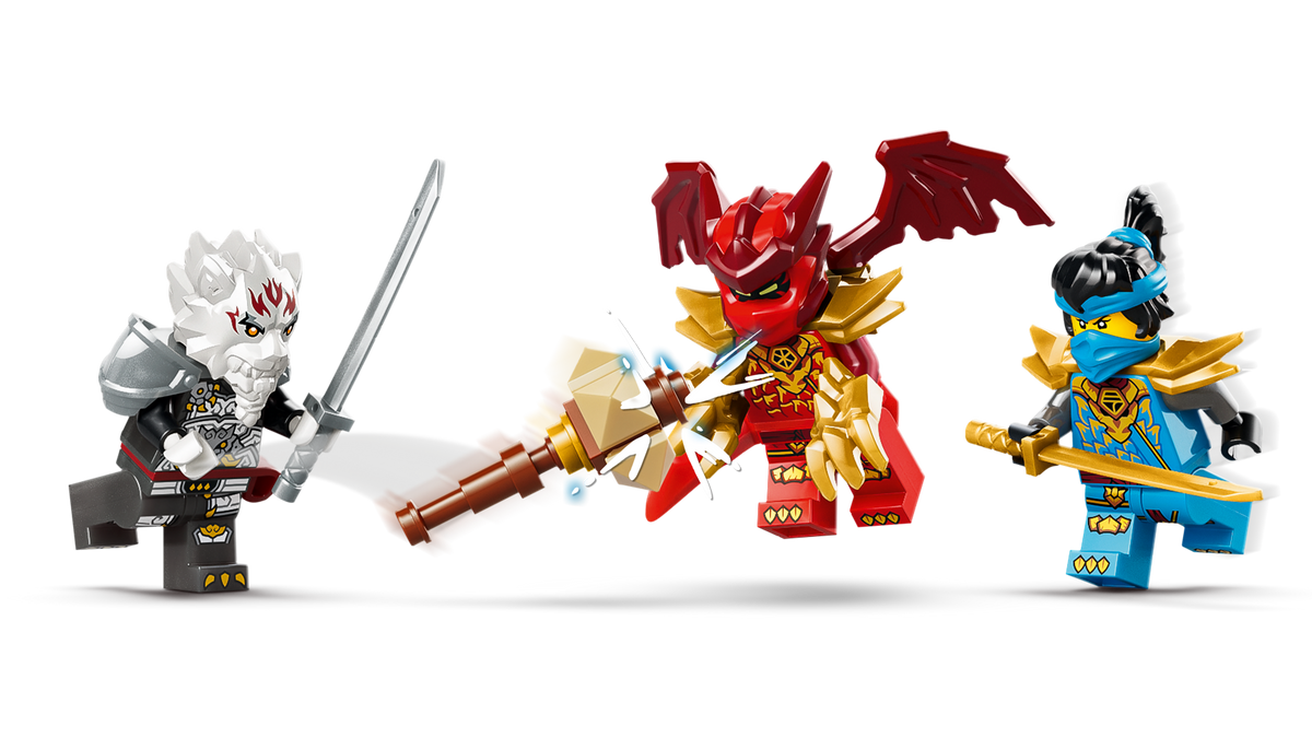 Zilvar and Grimtak the Dragon Beast