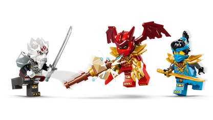 Zilvar and Grimtak the Dragon Beast