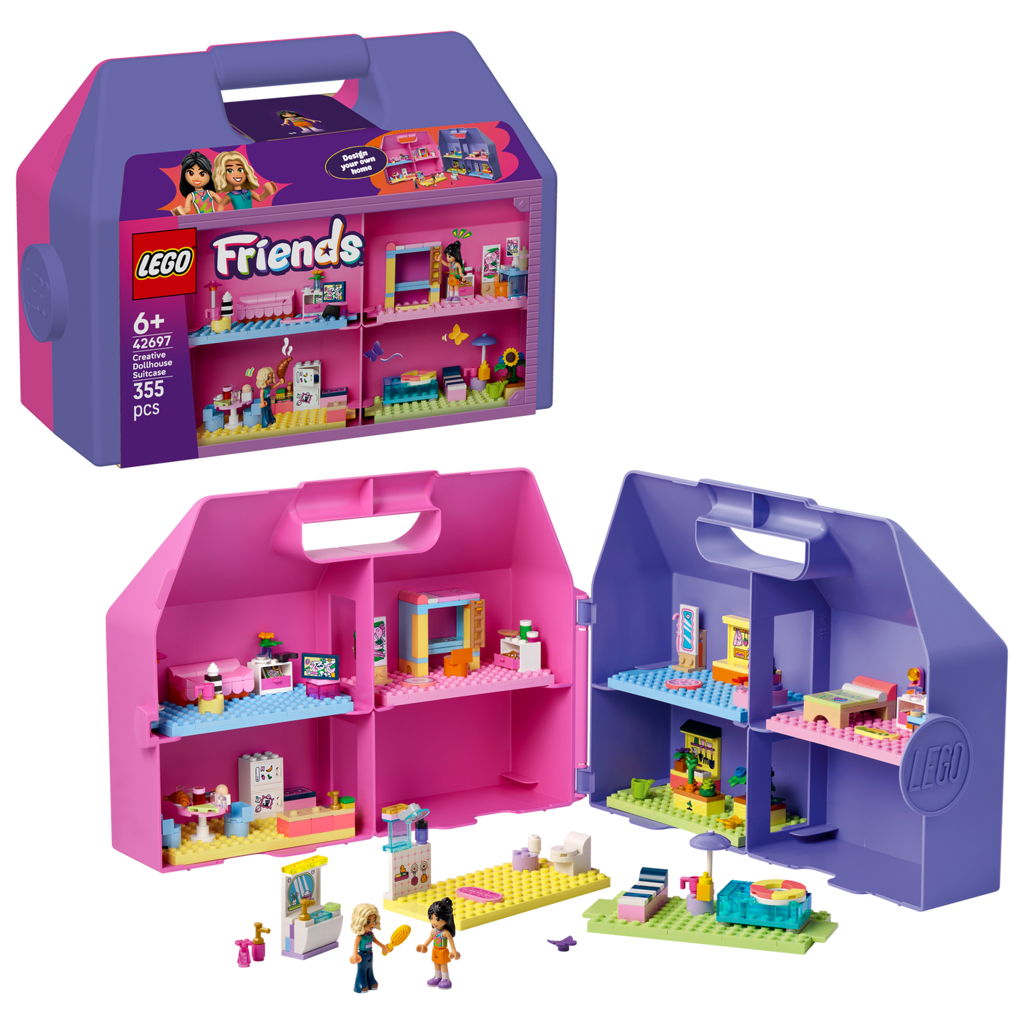 Creative Dollhouse Suitcase