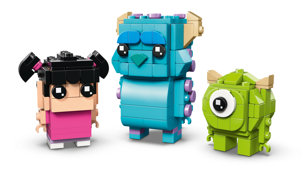 Sulley, Mike and Boo Figures