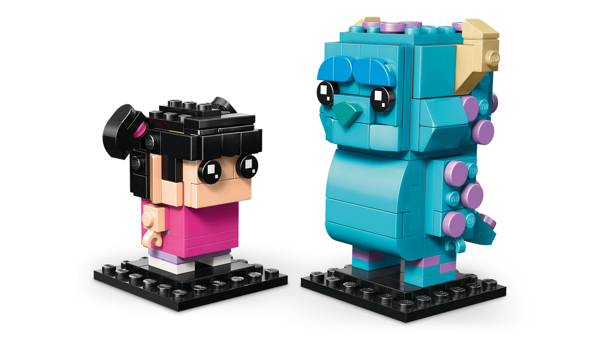 Sulley, Mike and Boo Figures