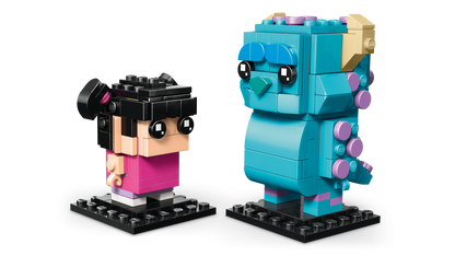 Sulley, Mike and Boo Figures