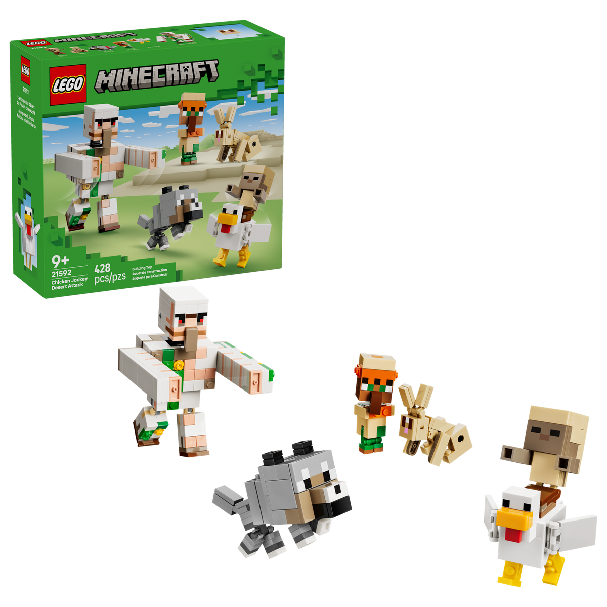 Chicken Jockey Desert Attack