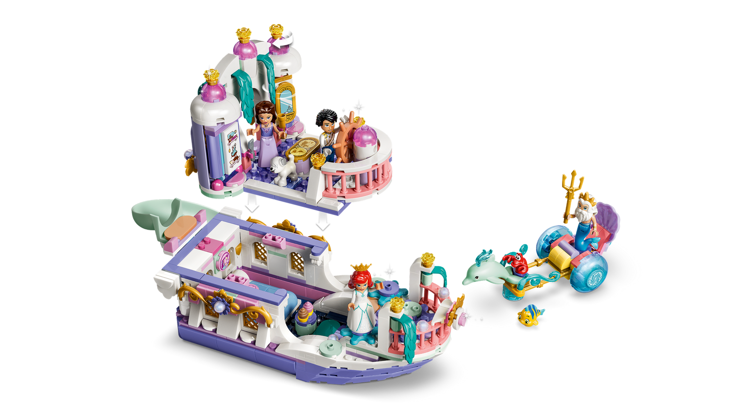 Ariel's Royal Wedding Boat
