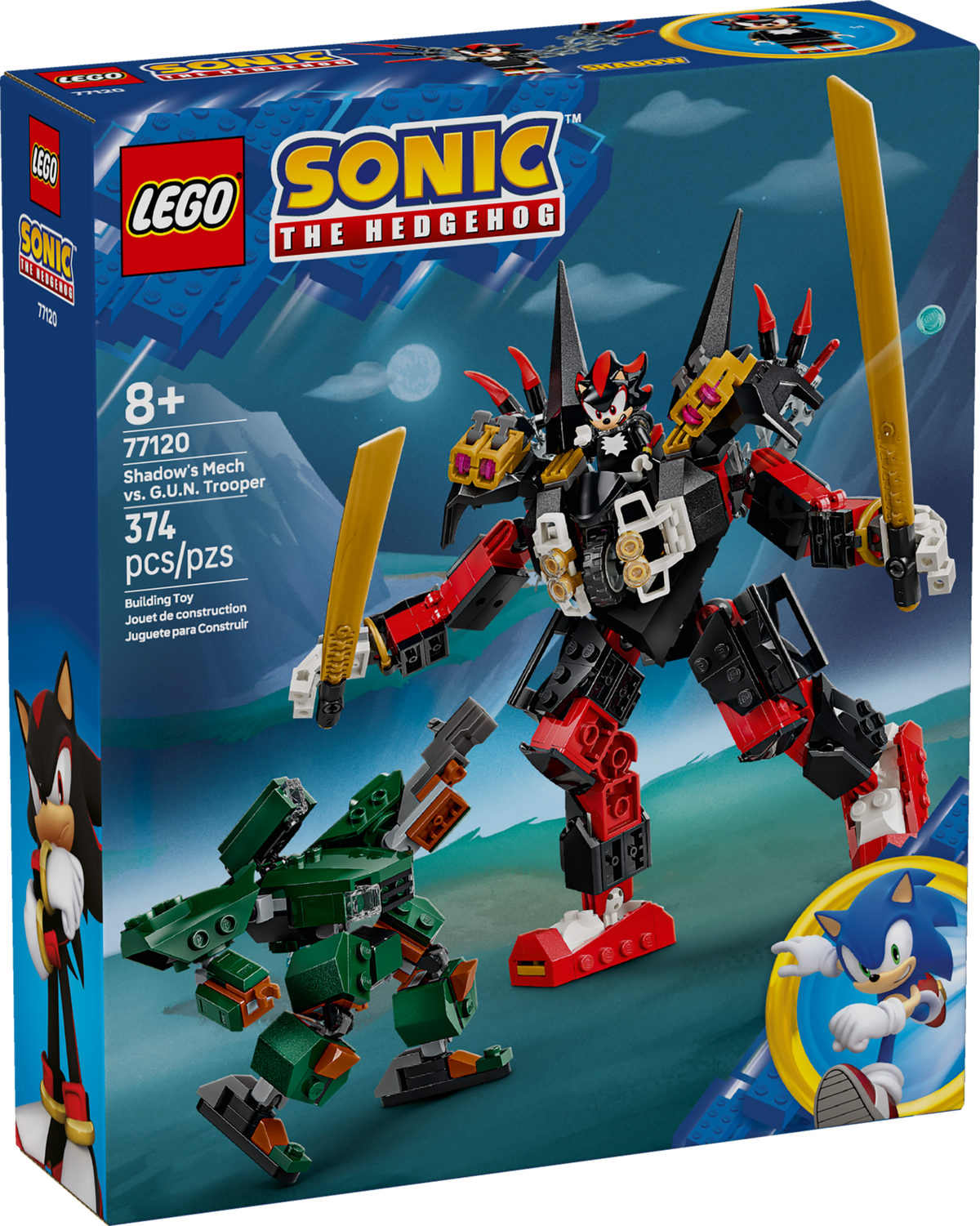 Shadow's Mech vs. G.U.N. Trooper