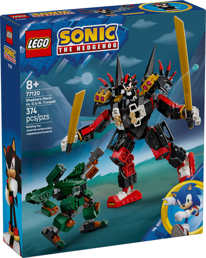 Shadow's Mech vs. G.U.N. Trooper