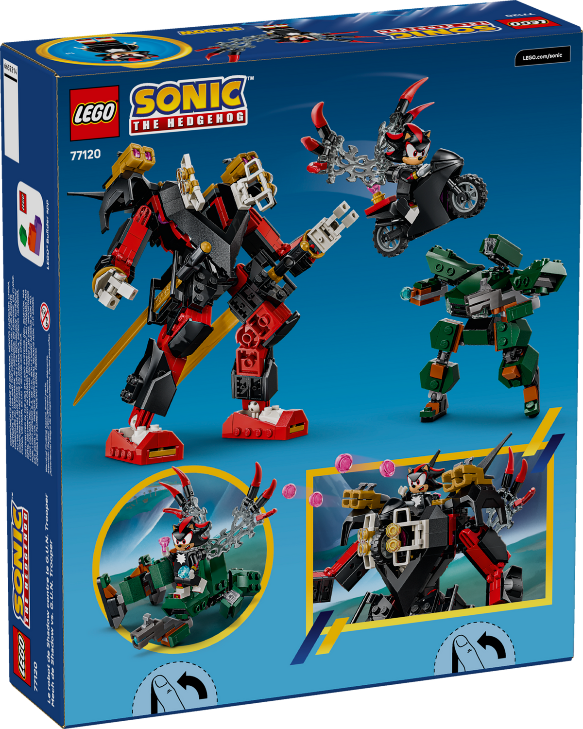 Shadow's Mech vs. G.U.N. Trooper