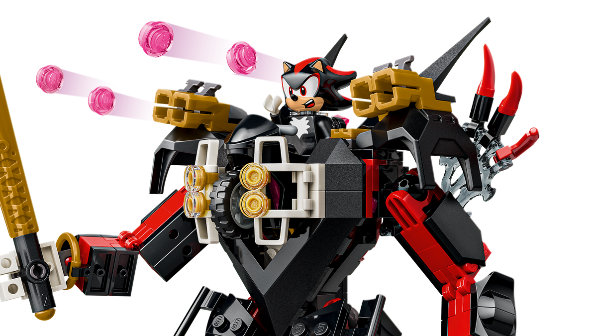Shadow's Mech vs. G.U.N. Trooper