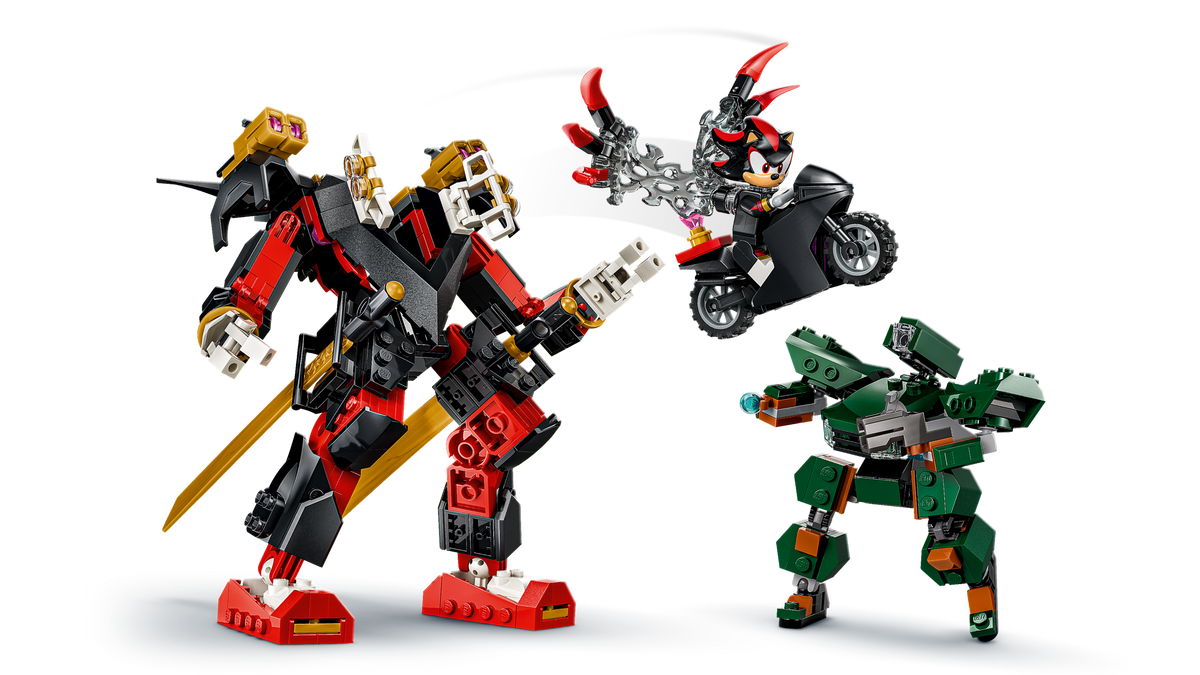 Shadow's Mech vs. G.U.N. Trooper